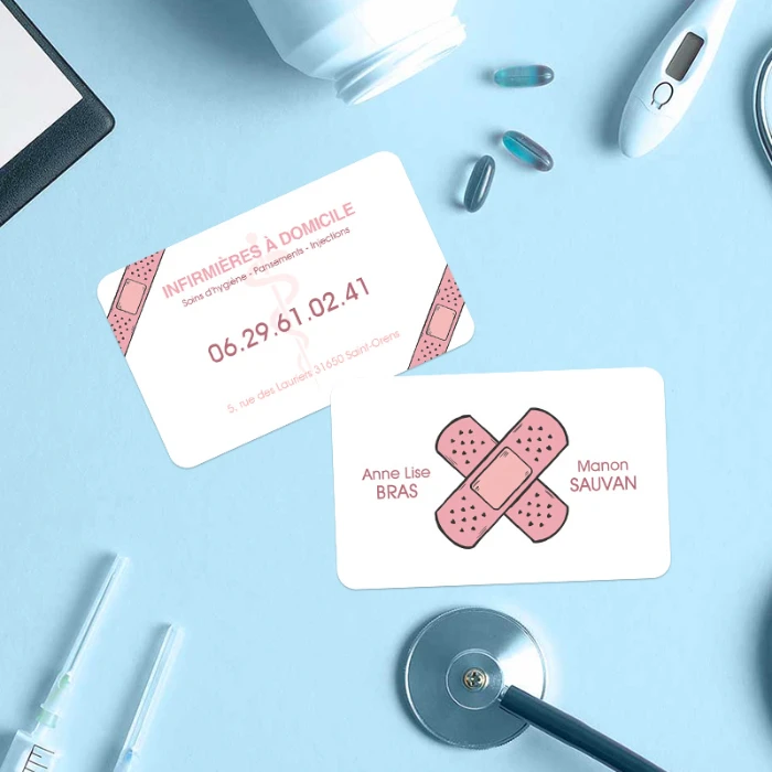 Carte de visite infirmières
