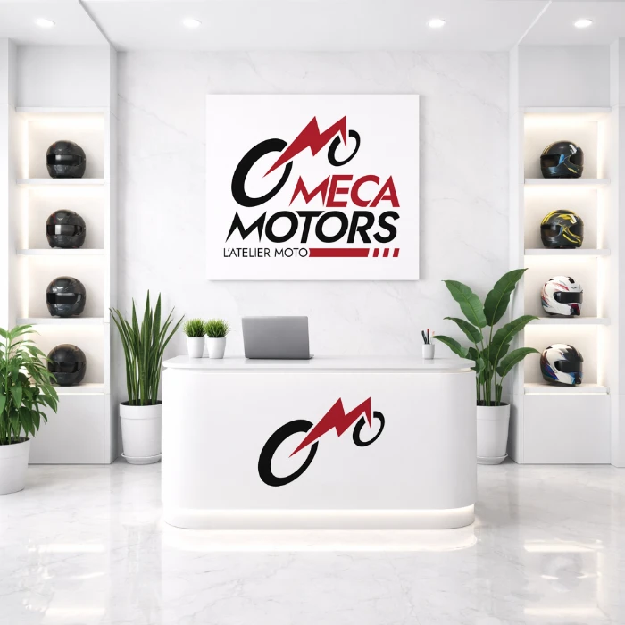 Identité visuelle Meca Motors